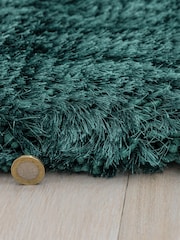 Asiatic Rugs Teal Blue Plush Rug - Image 5 of 5