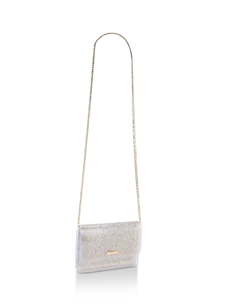 Carvela Gold Lovebird Clutch Bag - Image 2 of 5