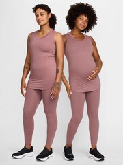 Nike Brown Maternity One Tank Top - Image 5 of 7