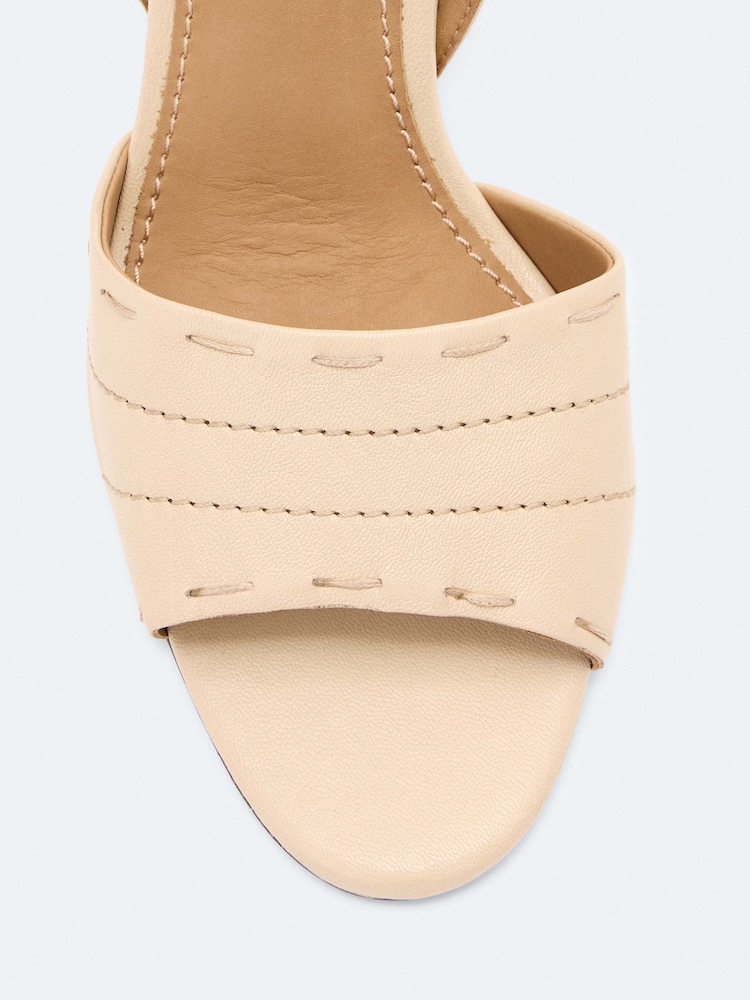 Кремовий - AllSaints Lila Sandals - Image 4 of 4