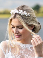 Тиара с цветочным принтом Ivory & Co Wildflower - Image 2 of 5