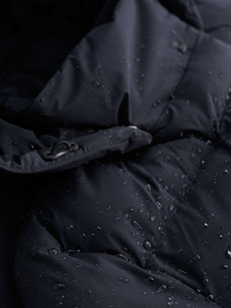 Seasalt Cornwall Blue Petite Holywell Bay Waterproof Coat - Image 5 of 5 Seasalt Cornwall Blue Petite Holywell Bay Waterproof Coat - Image 5 of 5