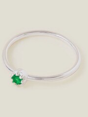 Accessorize Bague scintillante plaquée argent sterling - Image 1 of 3