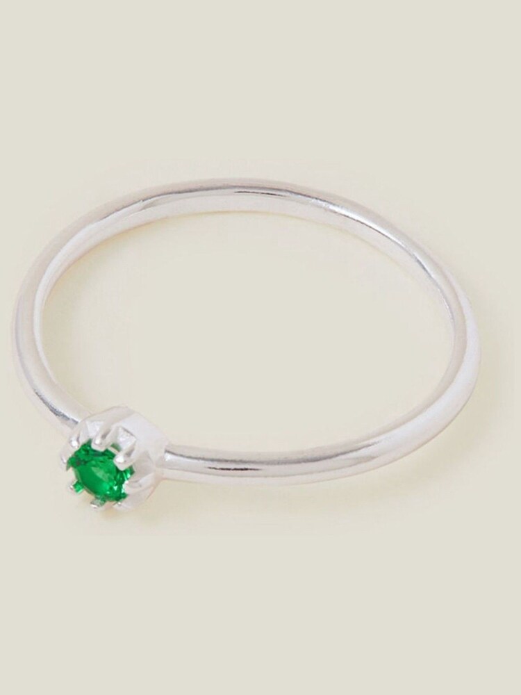 Accessorize Bague scintillante plaquée argent sterling - Image 1 of 3