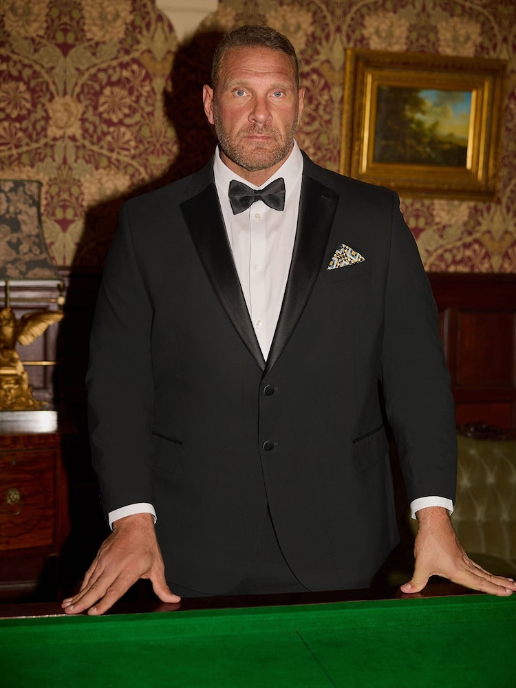 BadRhino Big & Tall Black Dinner Jacket - Image 2 of 2 BadRhino Big & Tall Black Dinner Jacket - Image 2 of 2