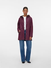 Rojo - Chaqueta impermeable de VERO MODA - Imagen 3 de 5