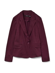 VERO MODA Red Fitted Blazer - Image 5 of 5