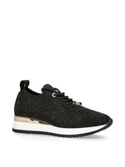 Carvela Janeiro Black Lace Jewel Trainers - Image 3 of 5