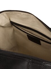 Negro - Bolso de viaje de cuero Rivellino de Conkca - Imagen 4 de 4