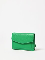 Oliver Bonas Green Fold Over Purse - Image 1 of 6