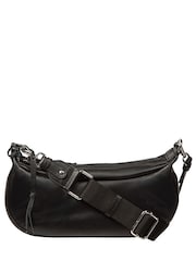 Cultured London Black Nuala Leather Cross-Body Bag - Image 3 of 5