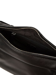 Cultured London Black Nuala Leather Cross-Body Bag - Image 5 of 5