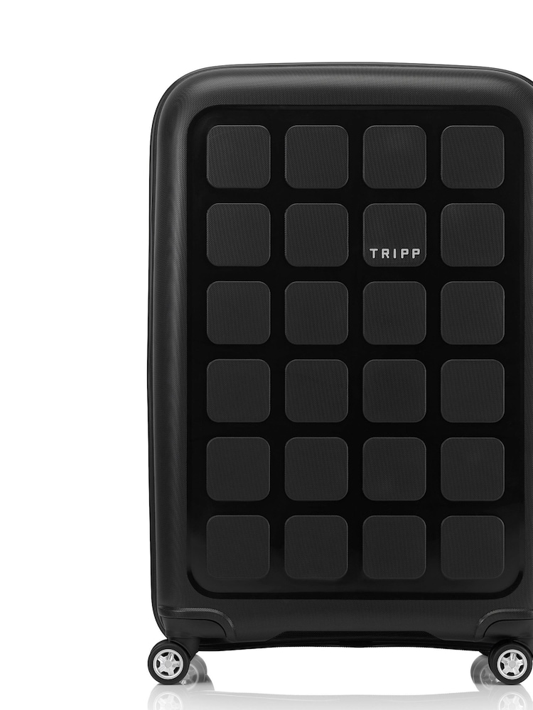 Tripp Black Holiday 7 Large 4 Wheel 75cm Suitcase - Image 1 of 4