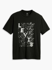 Levi's® Zigzag Headline GD Caviar Short Sleeve Relaxed Fit T-Shirt - Image 5 of 6