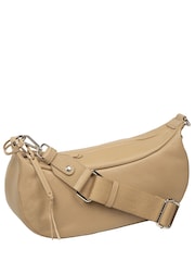 Cultured London Natural Nuala Leather Cross-Body Bag - Image 3 of 6