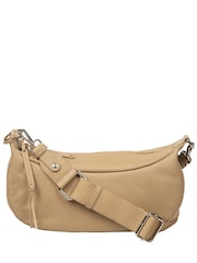 Cultured London Natural Nuala Leather Cross-Body Bag - Image 4 of 6