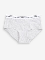 Black/White/Grey Hipster Briefs 7 Pack (2-16yrs) - Image 1 of 8