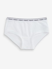 Black/White/Grey Hipster Briefs 7 Pack (2-16yrs) - Image 3 of 8
