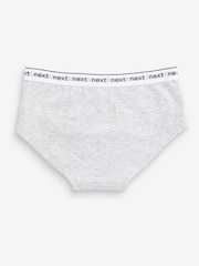Black/White/Grey Hipster Briefs 7 Pack (2-16yrs) - Image 6 of 8