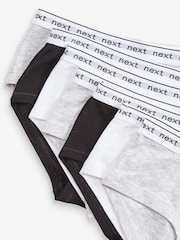 Black/White/Grey Hipster Briefs 7 Pack (2-16yrs) - Image 7 of 8