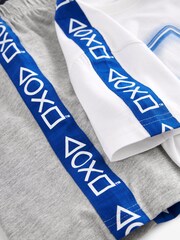 Blue/White Playstation Short Payjamas 2 Pack (5-16yrs) - Image 3 of 3