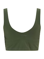 Pour Moi Green Non Adjustable The Buttery Soft Non Wired Sports Bra - Image 4 of 4