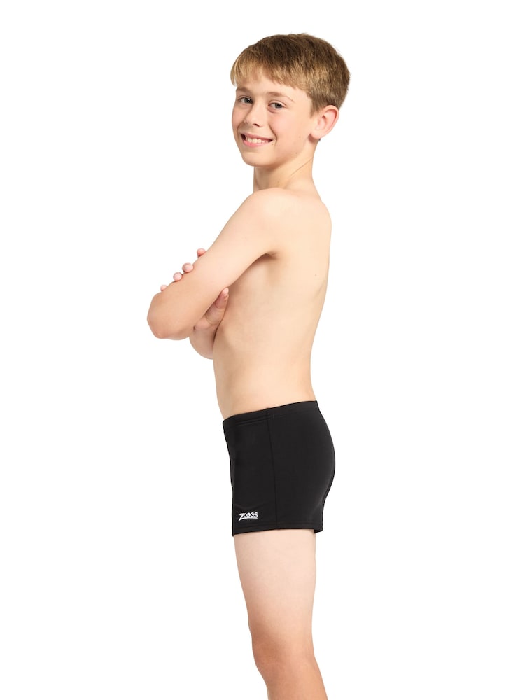 Zoggs Black Cottesloe Hip Racer Swimsuit - Image 2 of 5