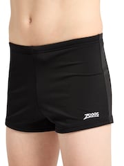 Zoggs Black Cottesloe Hip Racer Swimsuit - Image 4 of 5