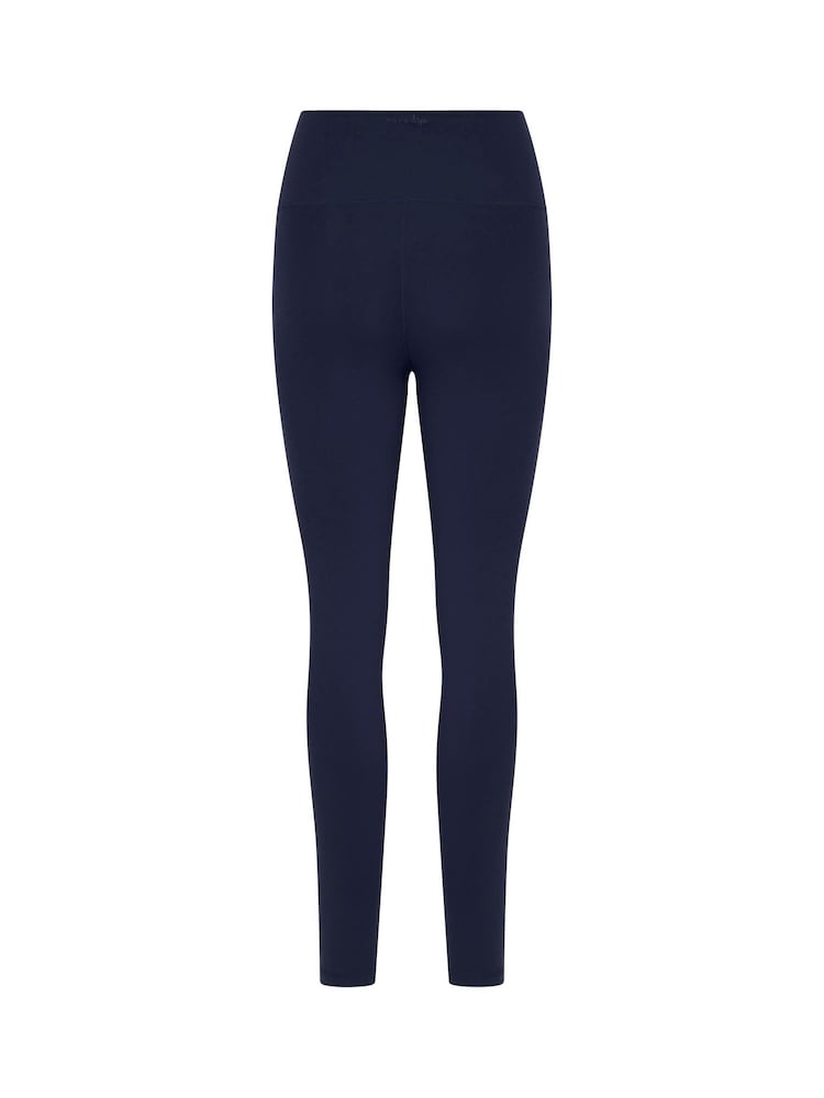 Pour Moi Blue The Buttery Soft Moves With You High Waist Leggings - Image 4 of 4 Pour Moi Blue The Buttery Soft Moves With You High Waist Leggings - Image 4 of 4