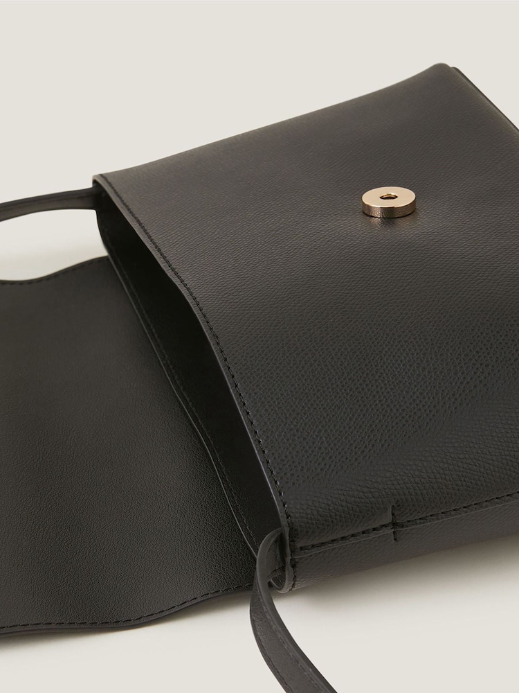 Accessorize Black Cross-Body Leo Bag - Image 4 of 4