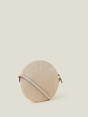 Accessorize Cream Macramé Circle Cross-Body Bag - Image 3 of 4
