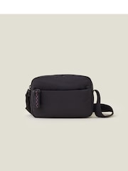 Accessorize Black Nylon Cross-Body Bag - Image 2 of 4