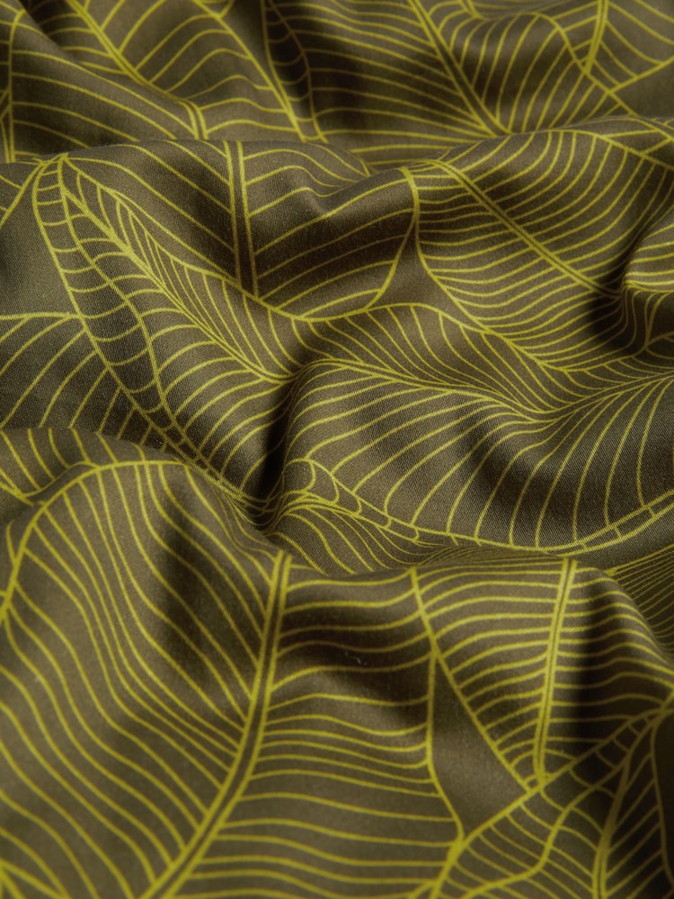 Swoon Green Klee 220 Thread Count Duvet Cover and Pillowcase Set - Image 4 of 4