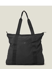 Accessorize Black Packable Travel Tote Bag - Image 2 of 4