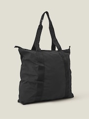 Accessorize Black Packable Travel Tote Bag - Image 3 of 4