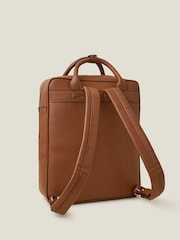 Accessorize Brown Pocket Handle Backpack - Image 3 of 4