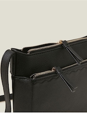Accessorize Black Classic Messenger Bag - Image 4 of 4