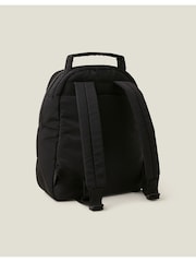 Accessorize Black Classic Nylon Backpack - Image 3 of 4