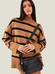 Accessorize Black Cross-Body Camera Bag - Image 1 of 4