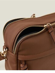 Accessorize Brown Cross-Body Camera Bag - Image 3 of 4