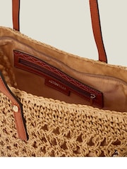 Accessorize Natural Raffia Shoulder Bag - Image 4 of 4