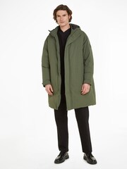 Calvin Klein Green Down Parka Jacket - Image 1 of 1