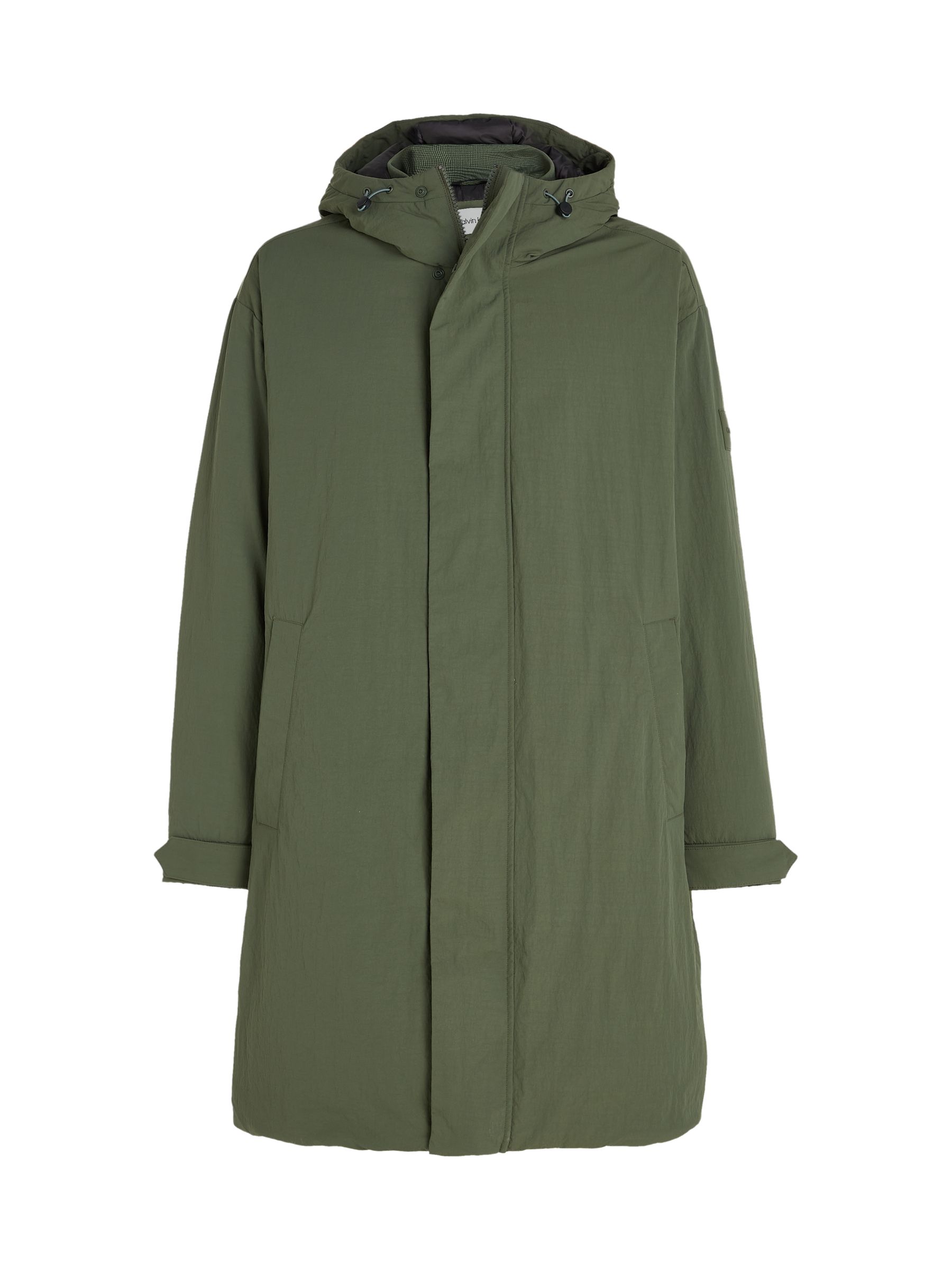Buy Calvin Klein Green Down Parka Jacket from Next Luxembourg