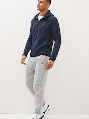 Nike Navy Tech Fleece Zip Through Hoodie - Image 3 of 7