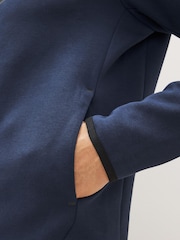Nike Navy Tech Fleece Zip Through Hoodie - Image 5 of 7