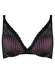 Pour Moi Black Luxe Linear Contour Lightly Padded Bra - Image 4 of 5