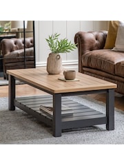 Gallery Home Meteor Navy Leroy Coffee Table - Image 1 of 7