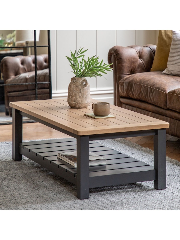Gallery Home Meteor Navy Leroy Coffee Table - Image 1 of 7