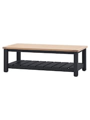 Gallery Home Meteor Navy Leroy Coffee Table - Image 5 of 7