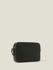 Accessorize Black Suedette Classic Cross-Body Bag - Image 3 of 4